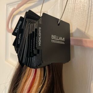 Professional Bellami Hair Color Swatch Ring - Black